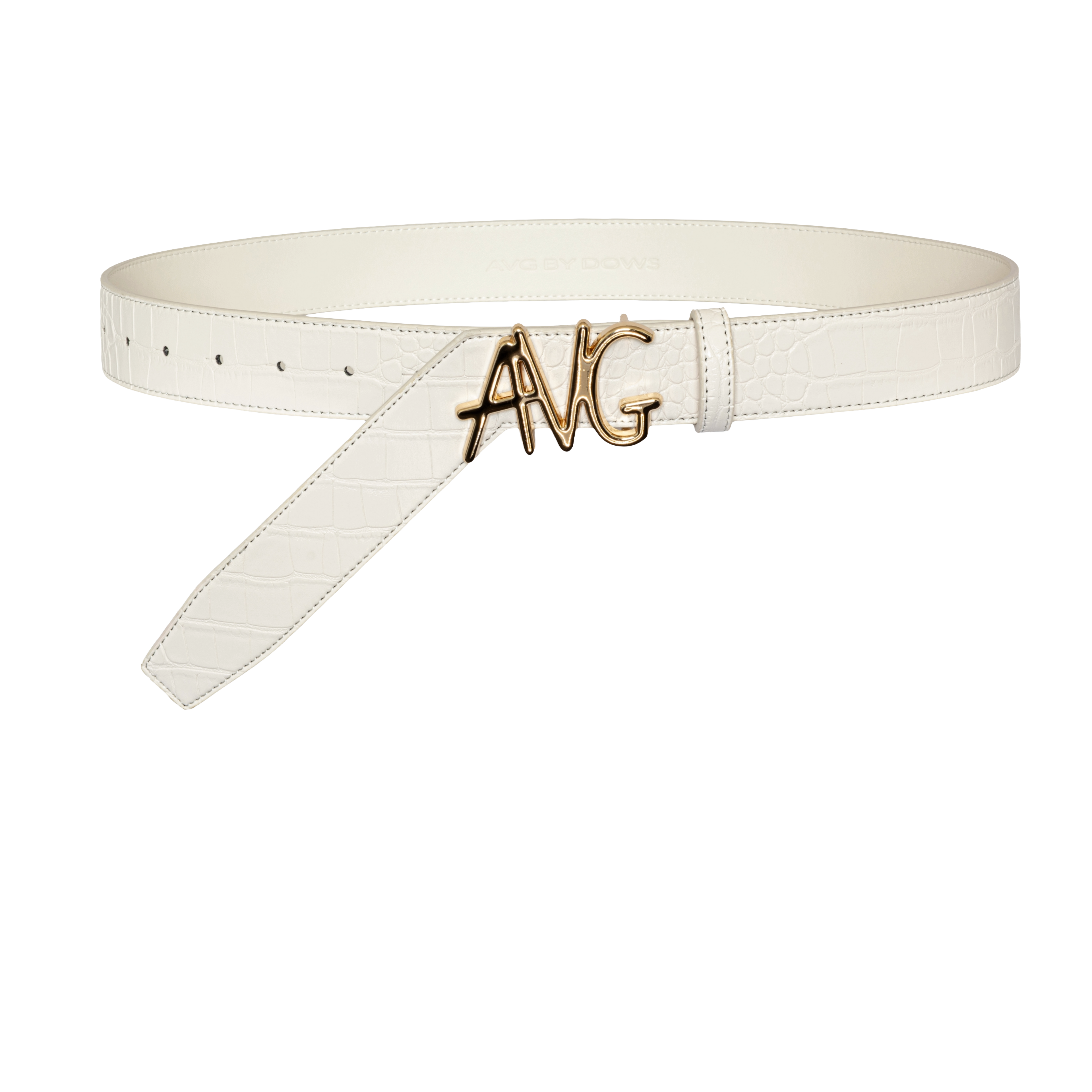 AVG 35MM White Dropdown Belt