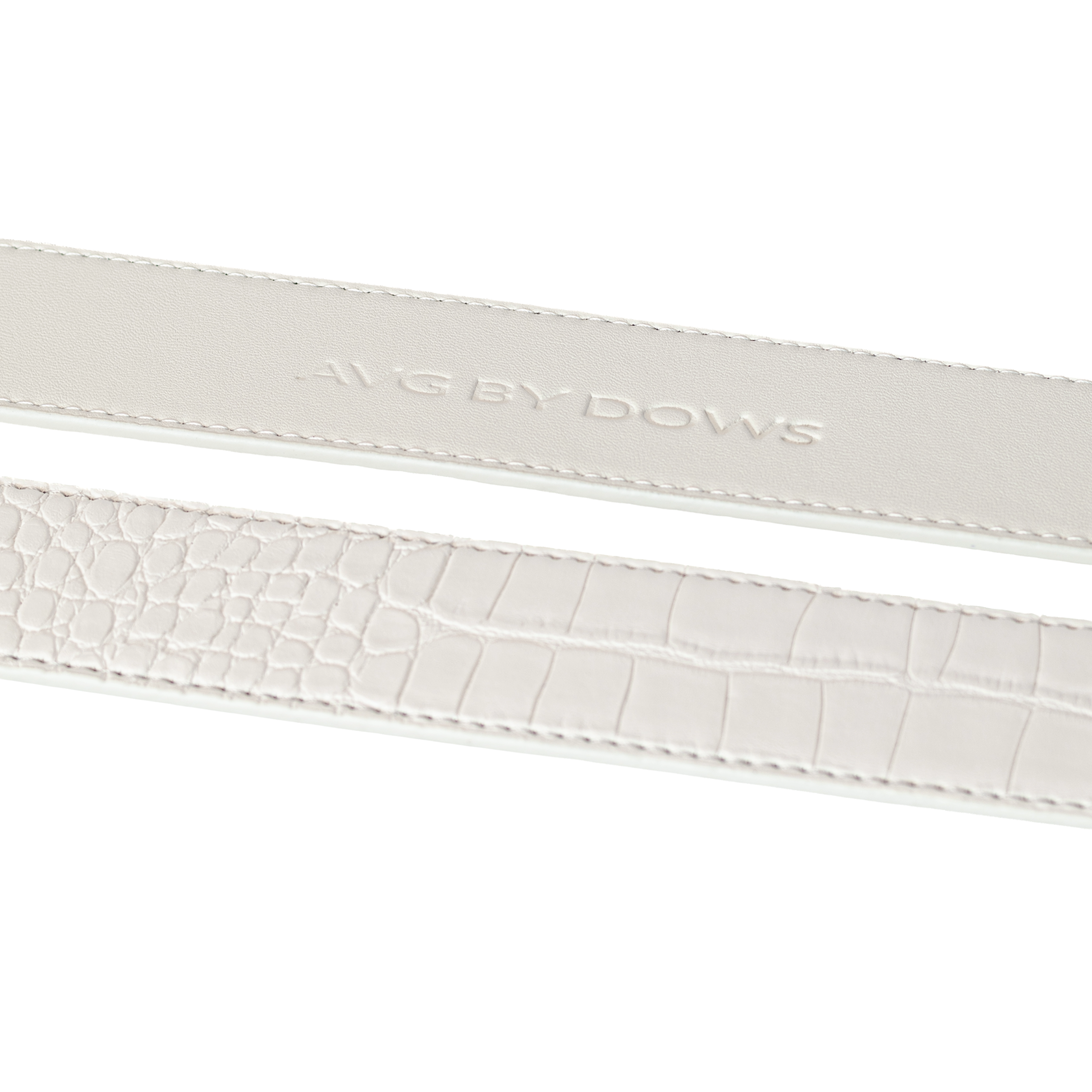 AVG 35MM White Dropdown Belt